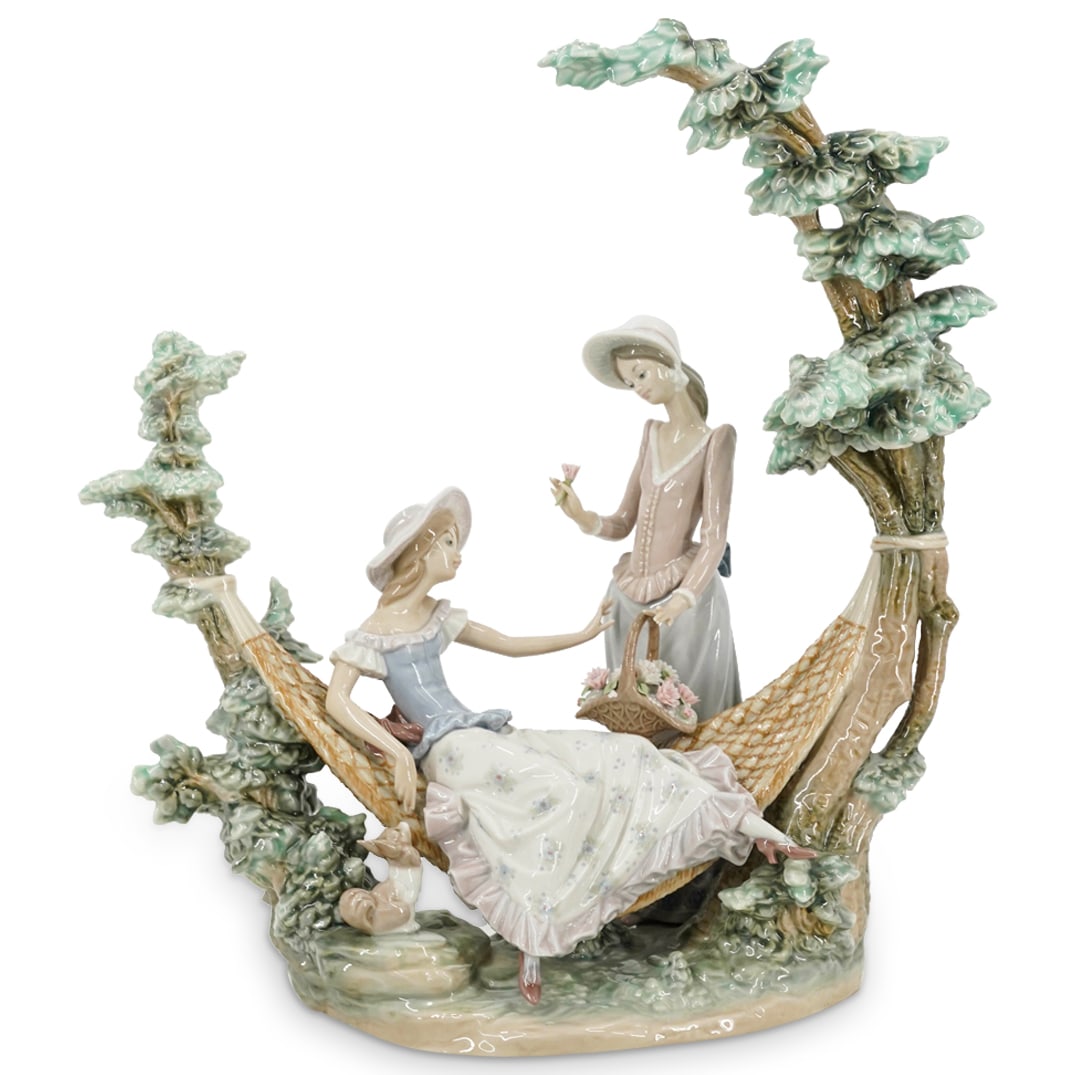 Lladro "Pleasantries" Porcelain Figure (1 of 11)