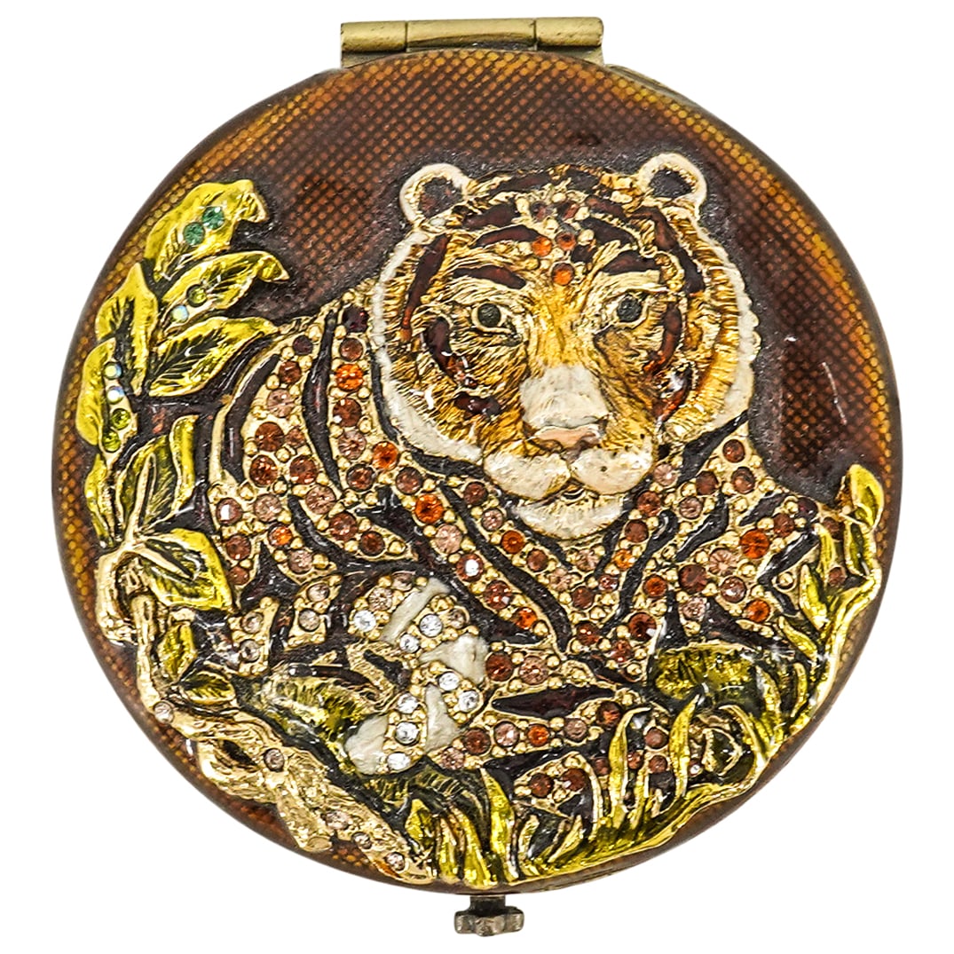 Jay Strongwater Enameled Pocket Mirror (1 of 3)