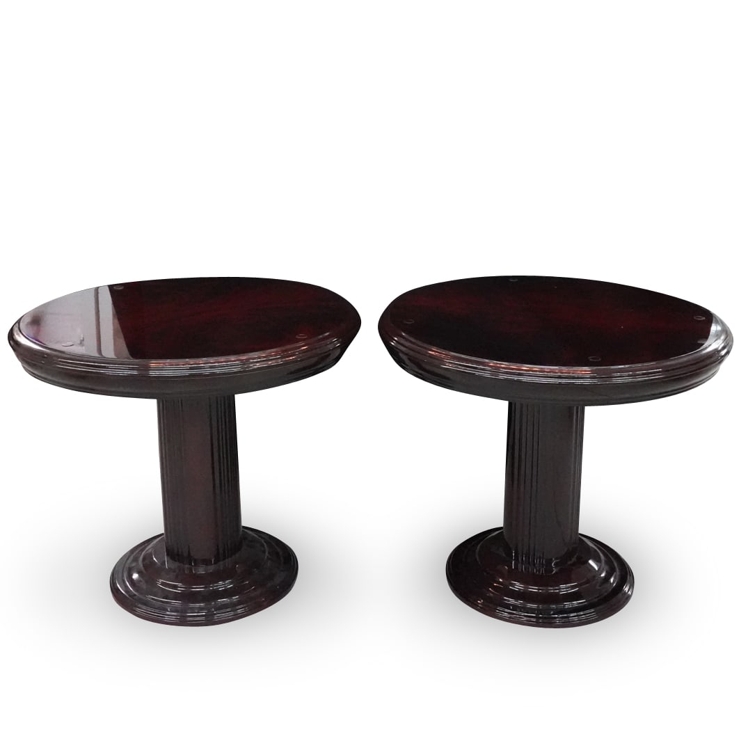 Pair Of Wood Side Tables (1 of 3)