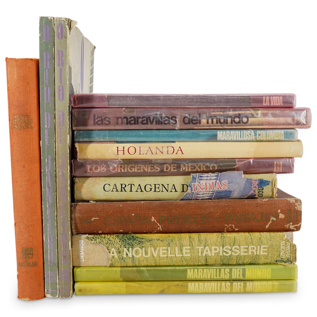 (13) Volumes Of Various Geographic Regions: DESCRIPTION: (13) Volumes Of Various Geographic Regions (1) "O Rio De Janeiro a Photographic Journal" by Bruce Weber. Published by Alfred A. Knopf 1986, first edition, ISBN 0-394-55938-X, sort cover,