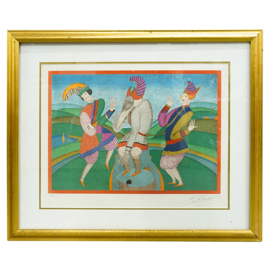 Mihail Chemiakin (Russian, b. 1943) Lithograph (1 of 5)