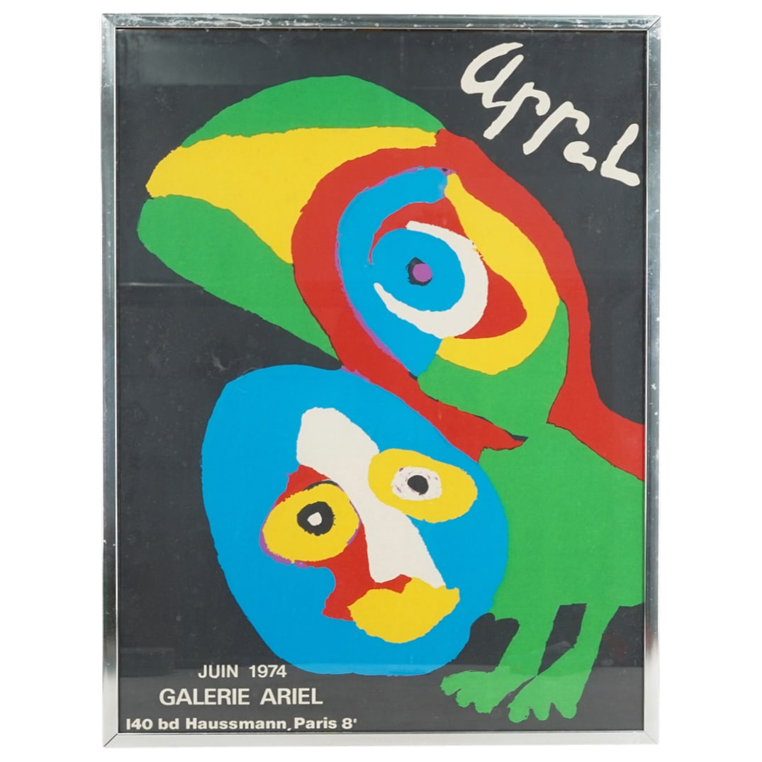 Karel Appel 1974 Paris Exhibition Poster (1 of 4)