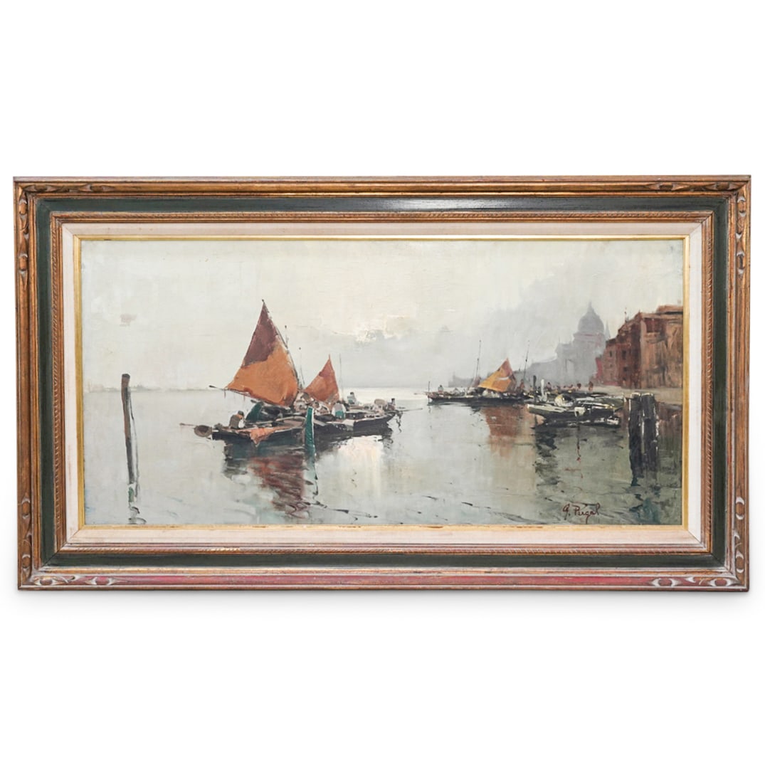 Antonelli Pergal (Italian, 1908) Oil Painting (1 of 7)