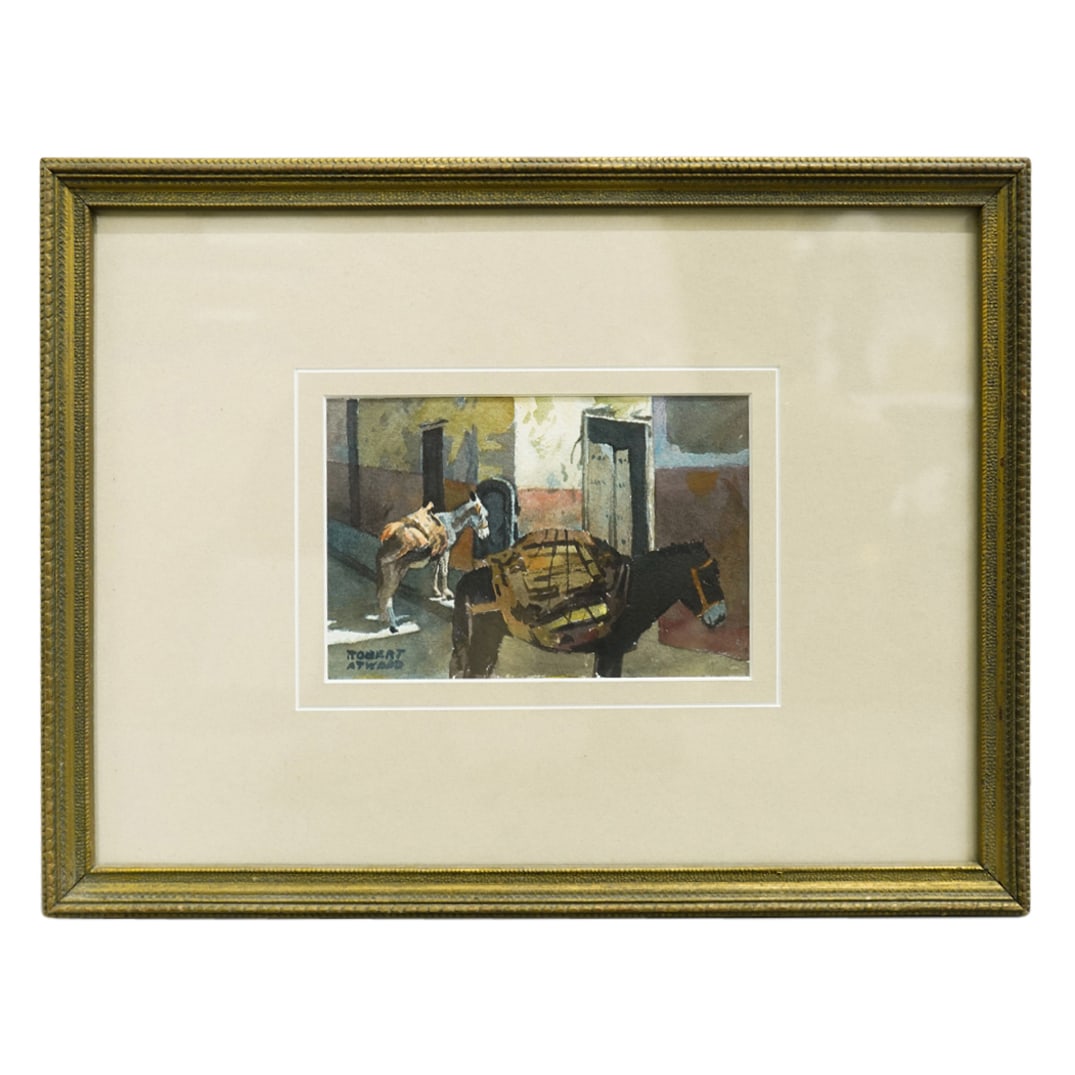 Robert Atwood (American, 1892) Painting On Paper (1 of 3)