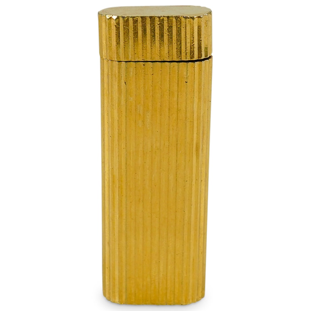 Vintage Cartier Gold Plated Lighter (1 of 5)