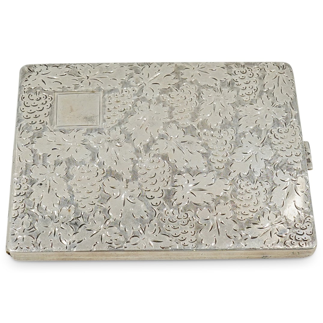 Czechoslovakian 900 Silver Cigarette Case (1 of 5)