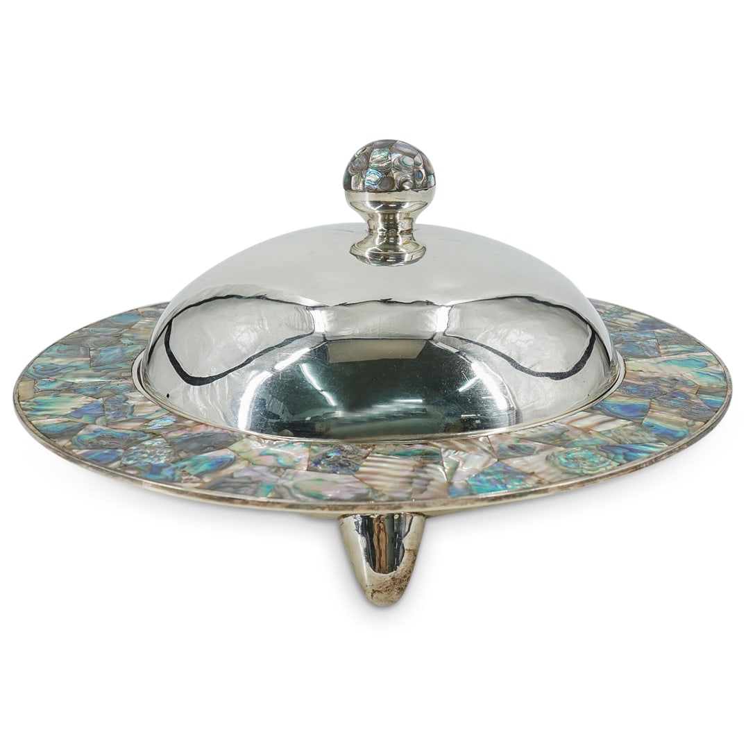 Los Castillo Silver-plated Covered Serving Bowl/Tureen (1 of 7)