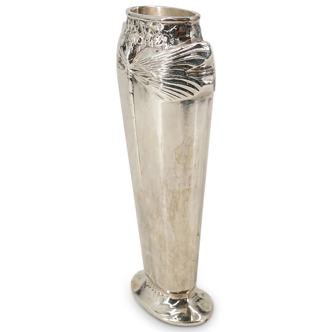 Christofle "Libellule" Silver Plated Dragonfly Vase (1 of 3)