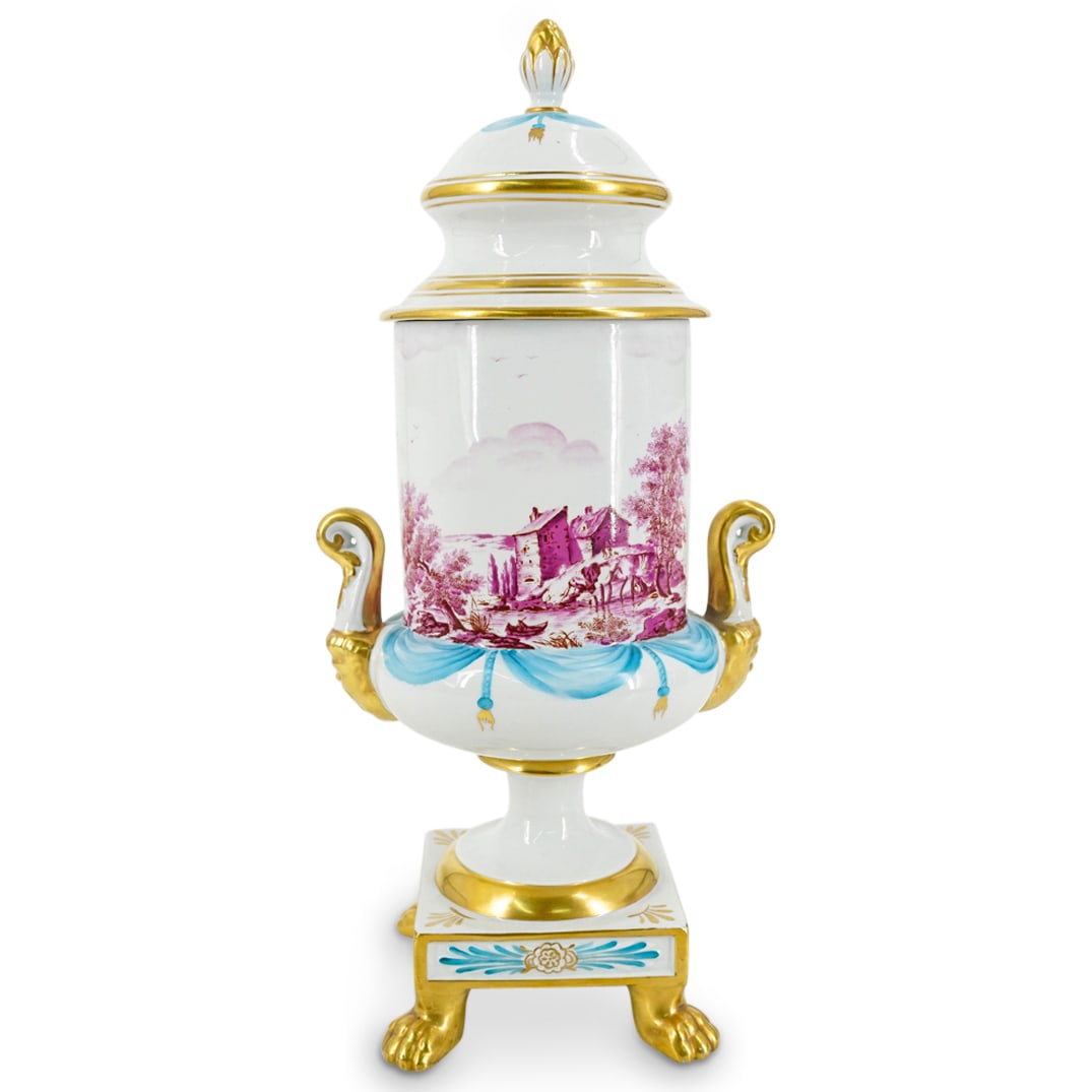 Sevres Lidded Porcelain Urn (1 of 11)