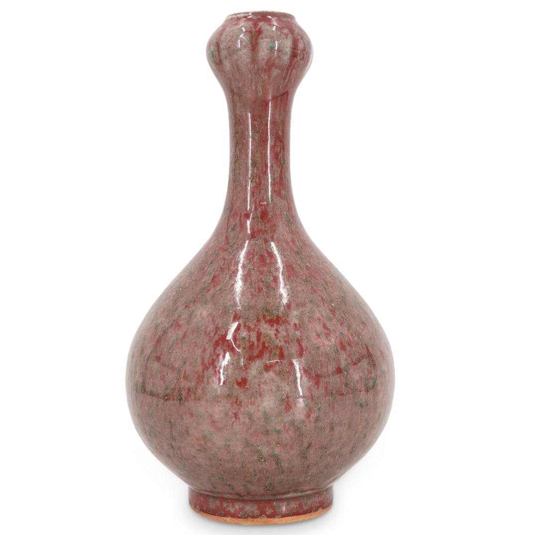 Antique Chinese Porcelain Garlic Mouth Vase (1 of 5)