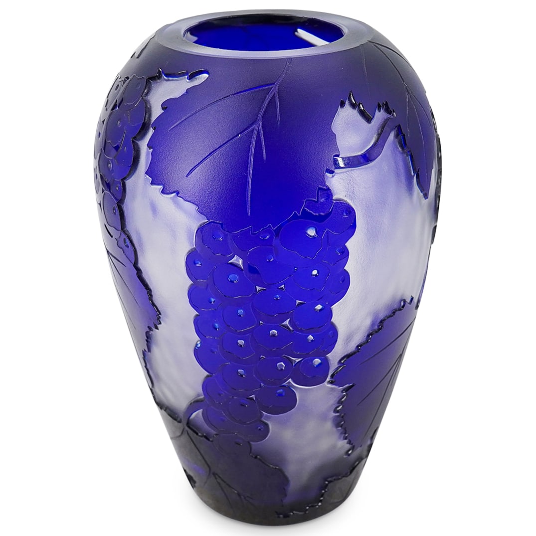 Cameo Art Glass Vase (1 of 12)