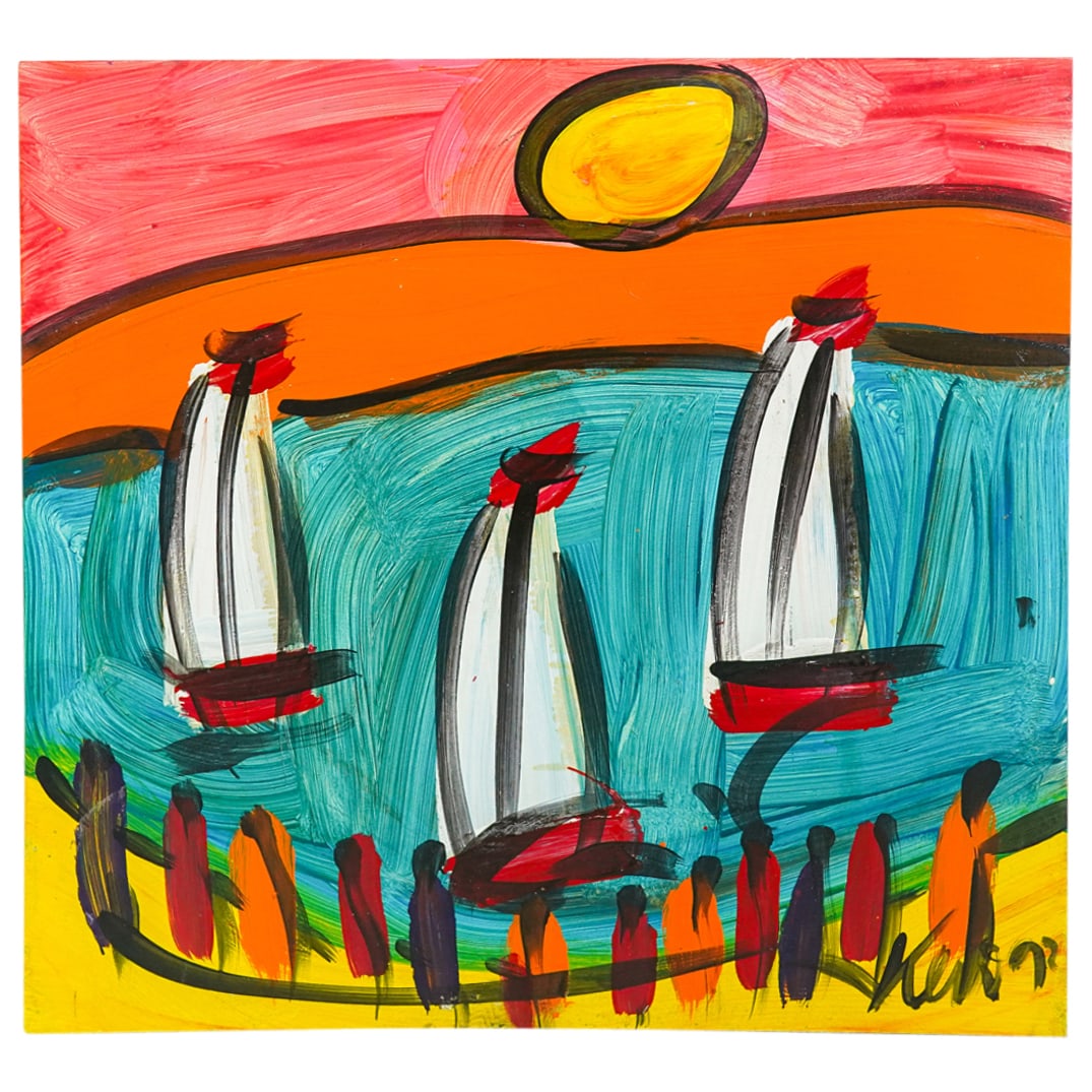 Peter Keil, (German, born 1942) Painting (1 of 8)