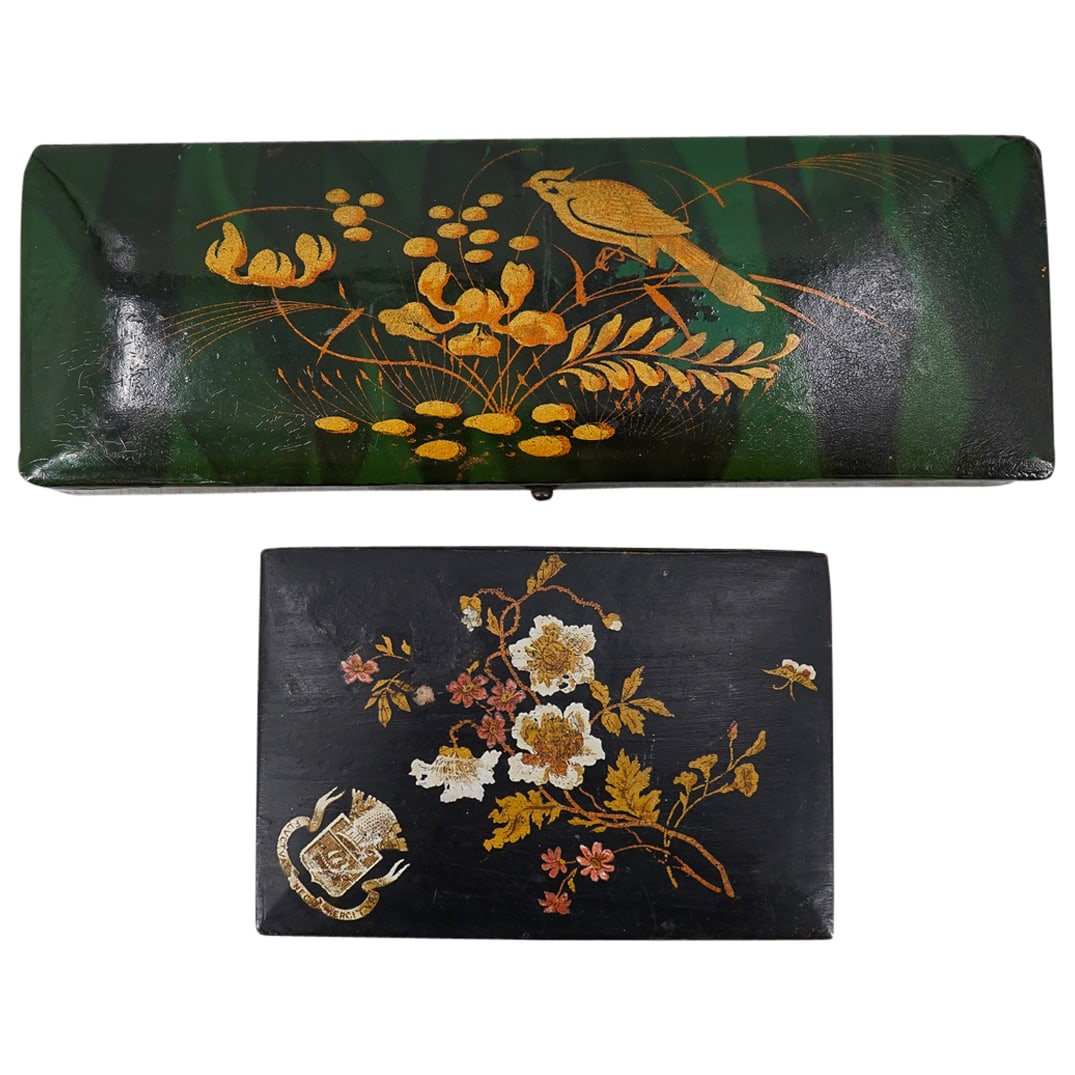 (2) French Lacquered Boxes (1 of 13)