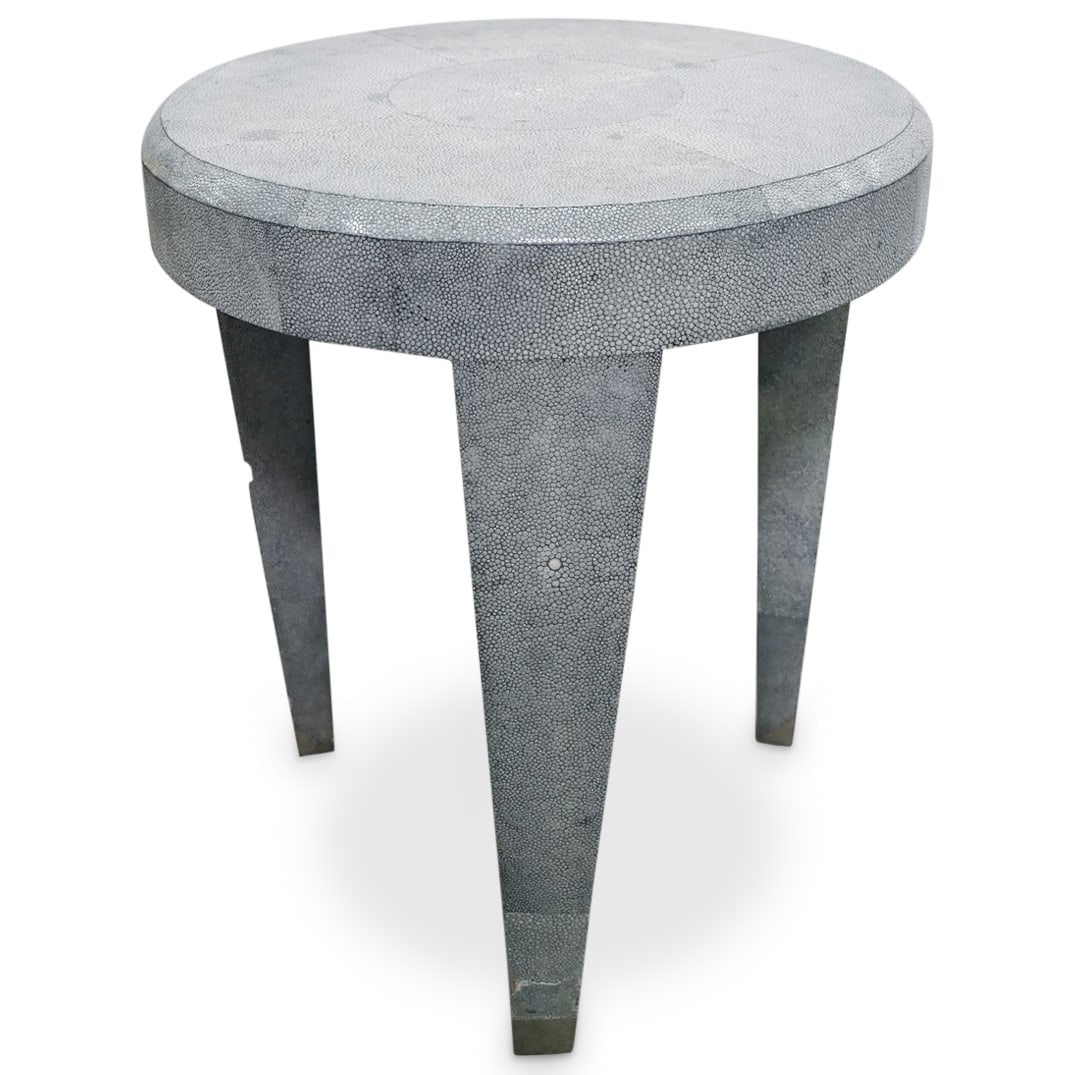 Maitland Smith Shagreen Side Table (1 of 14)
