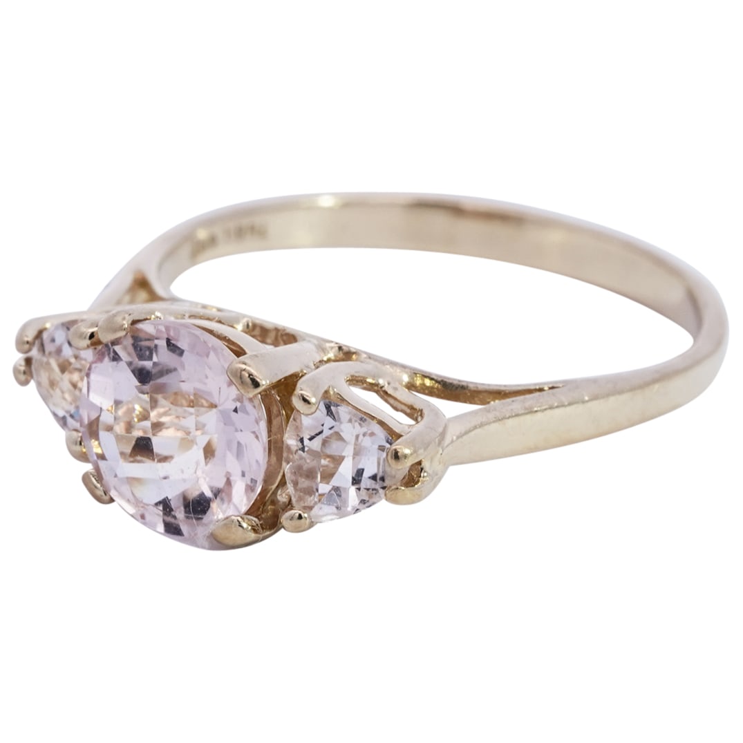 14k Gold and Morganite Ring (1 of 6)