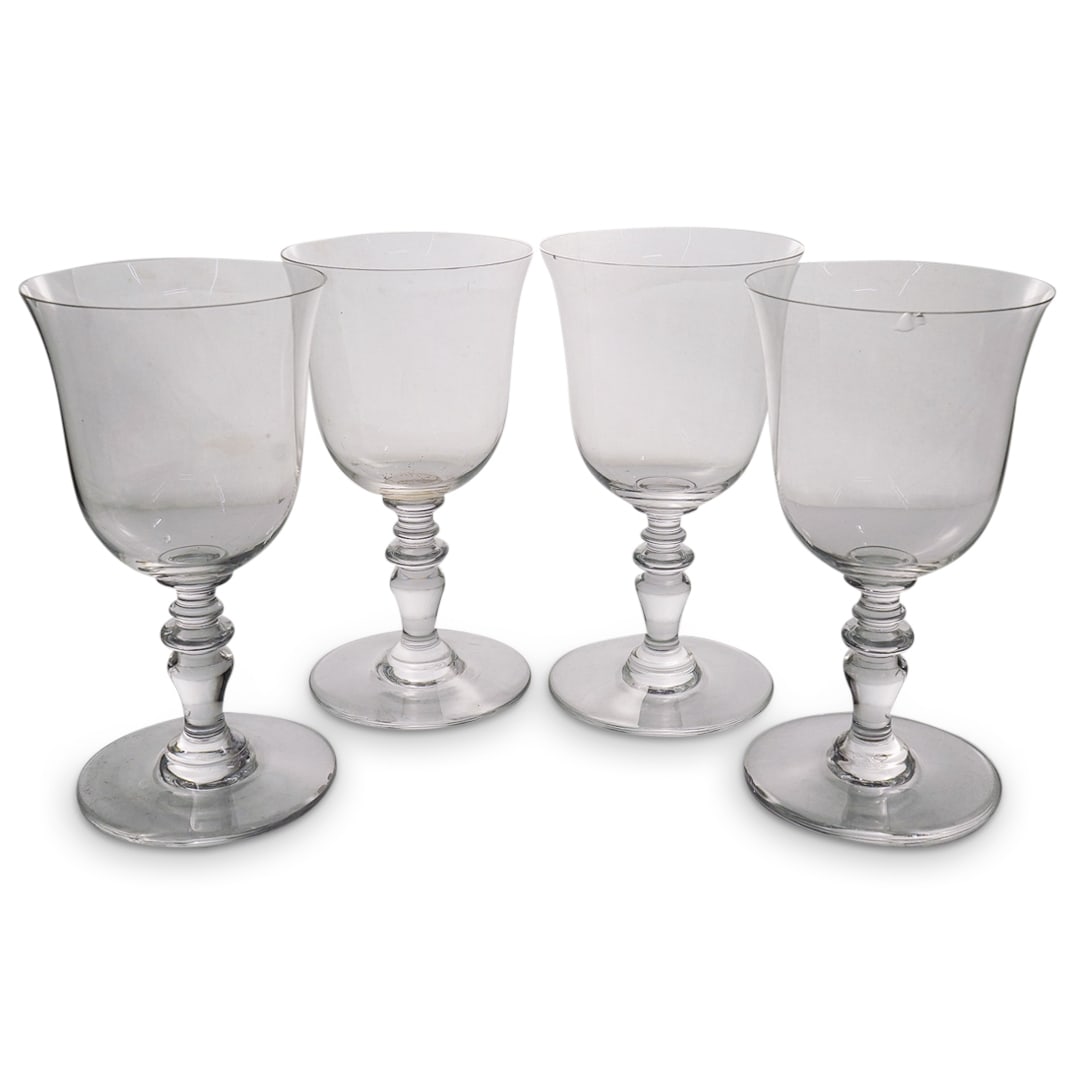 (4 Pc) Baccarat "Provence" Crystal Water Goblets (1 of 8)