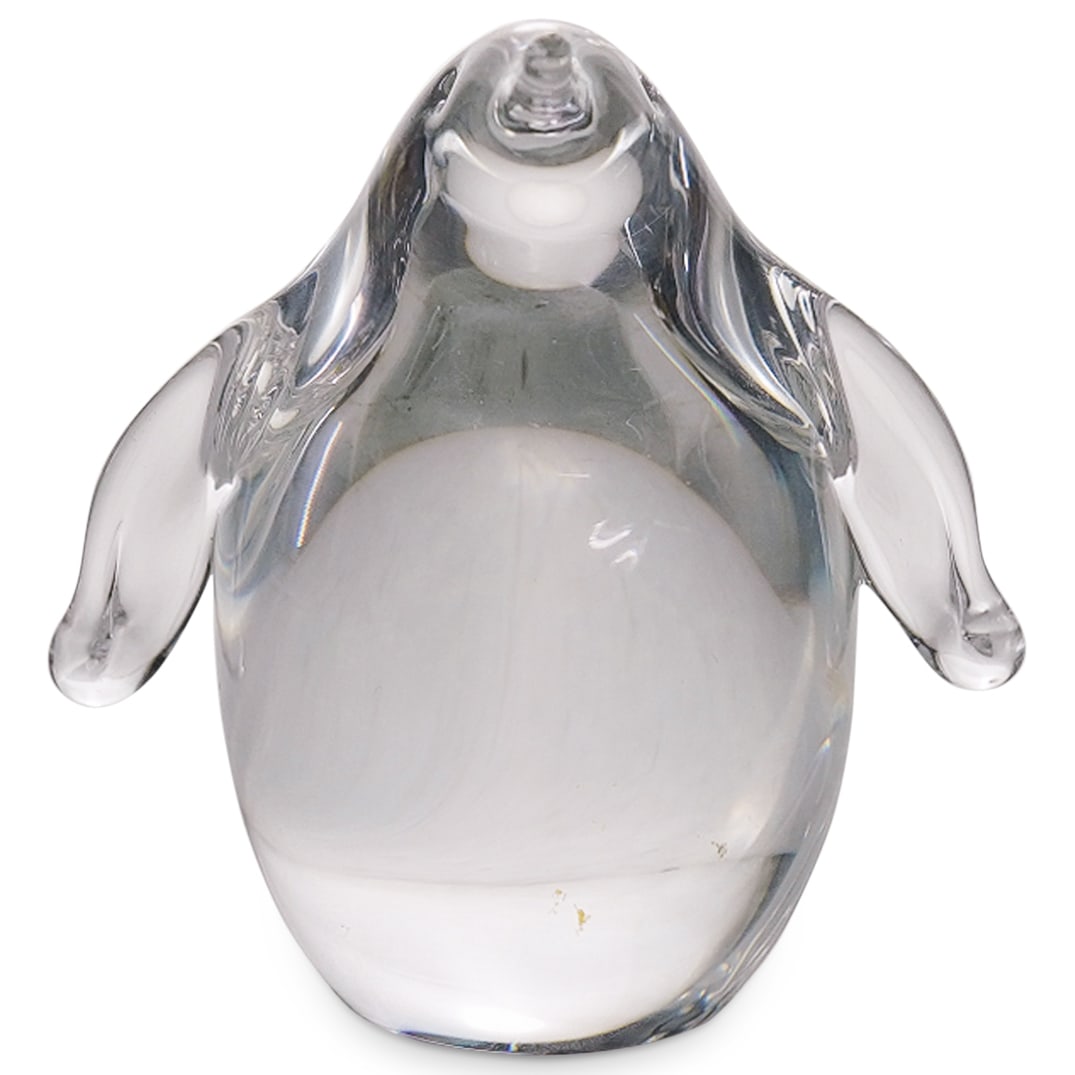 Steuben Crystal "Penguin" Sculpture (1 of 6)