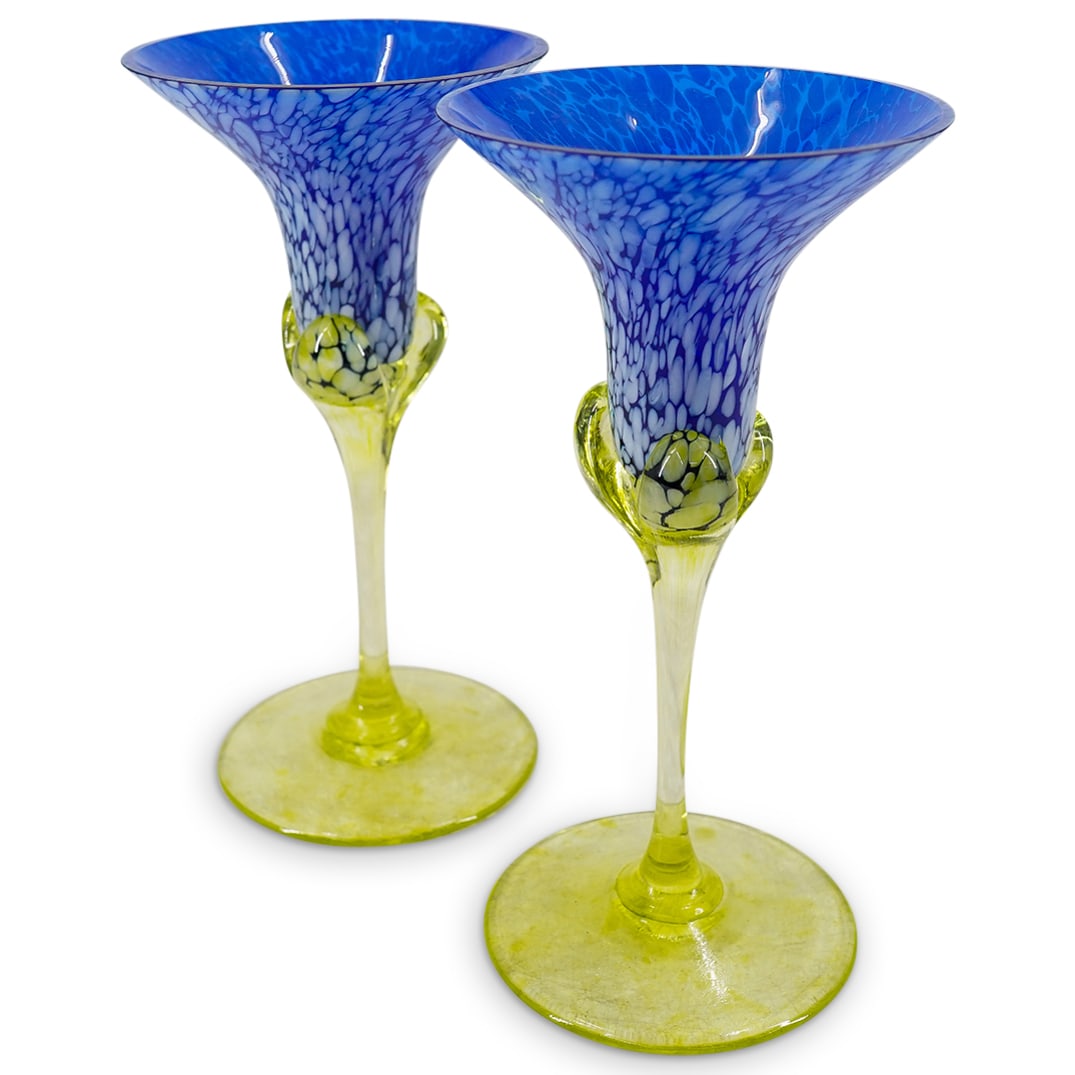 Pair of Murano Stemware (1 of 6)