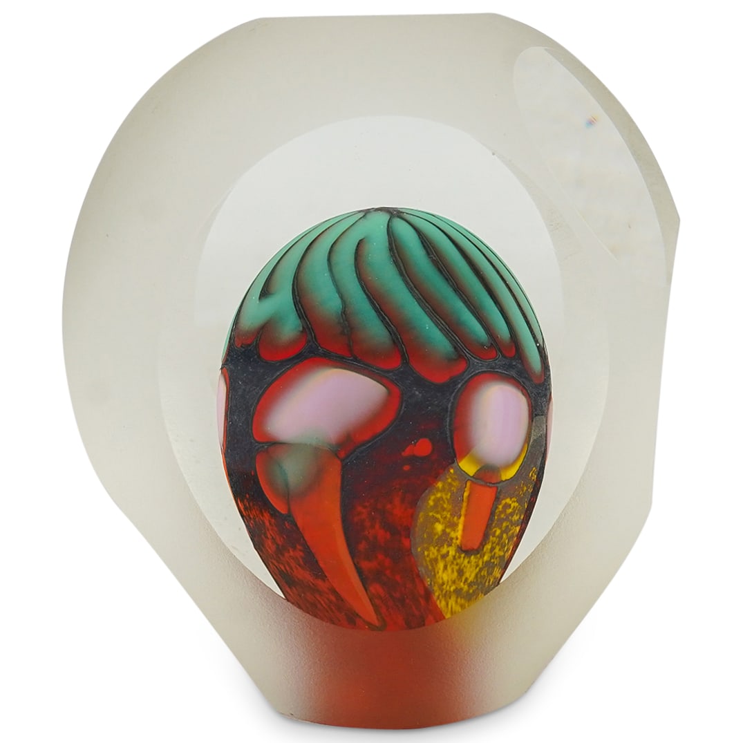 Steven Main 1991 Art Glass Perfume Bottle (1 of 5)