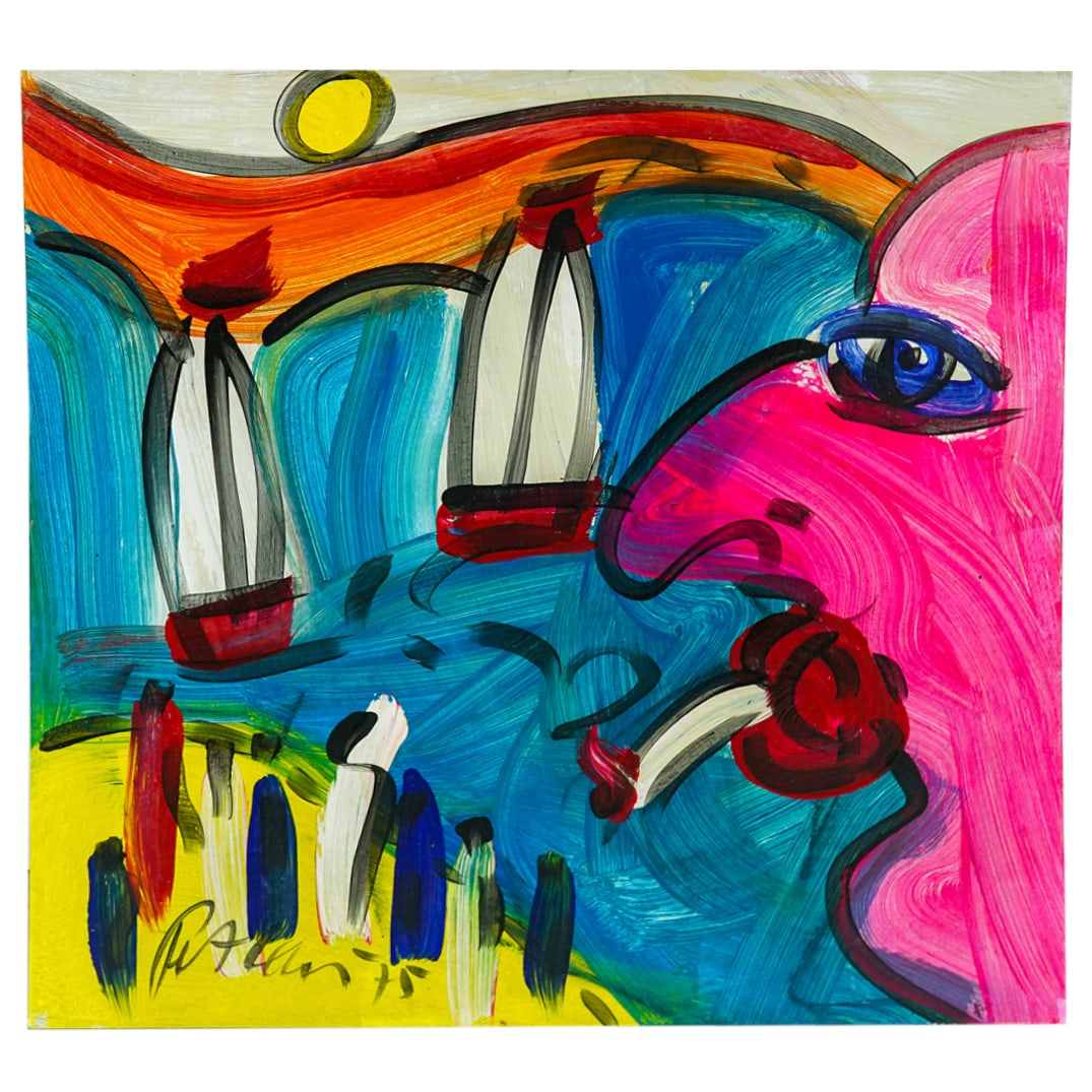 Peter Robert Keil (German, b. 1942) Nautical Scene Oil Painting (1 of 7)