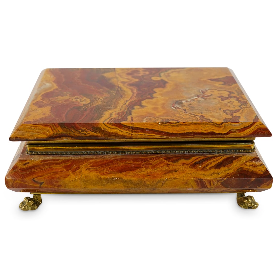 Italian Red Onyx Box (1 of 11)