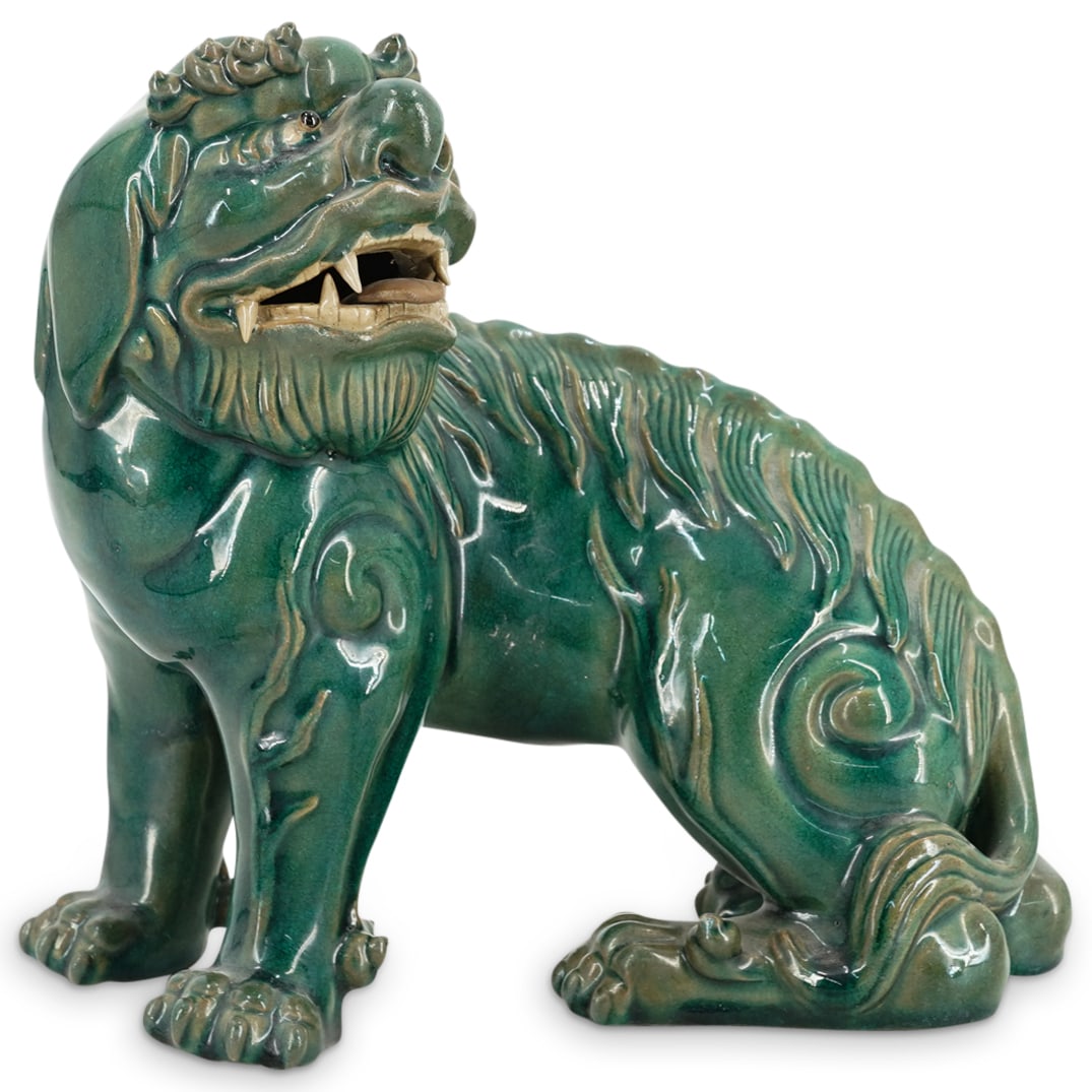 Antique Chinese Ceramic Buddhist Lion (1 of 8)