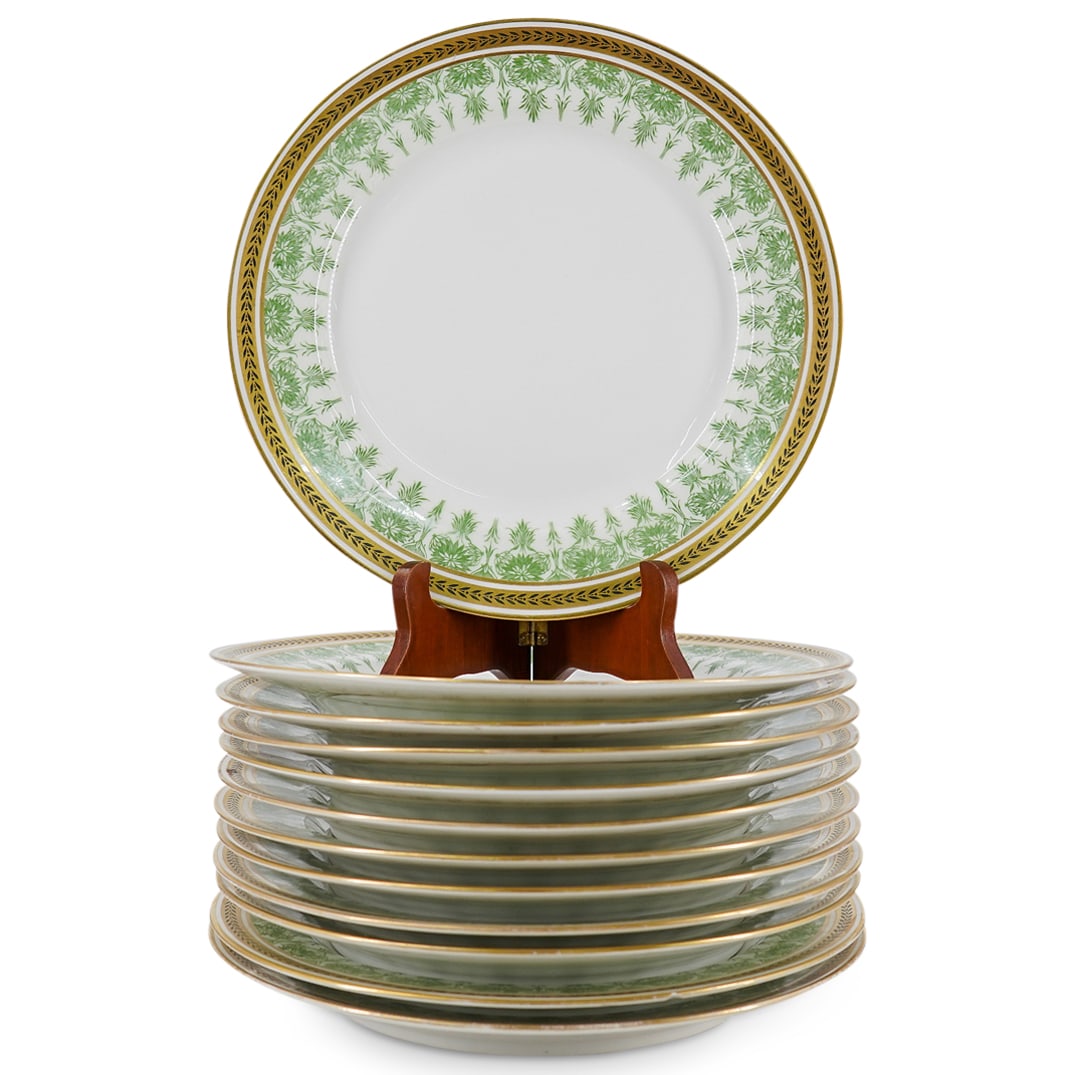 (12 Pc) Jean Pouyat Limoges Porcelain Plates (1 of 5)