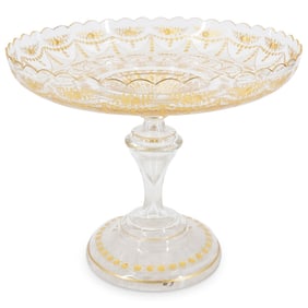Gilt Glass Centerpiece