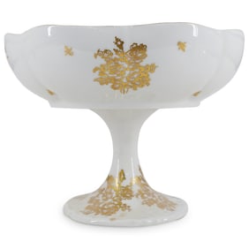 Sevres Porcelain De France Footed Bowl Centerpiece