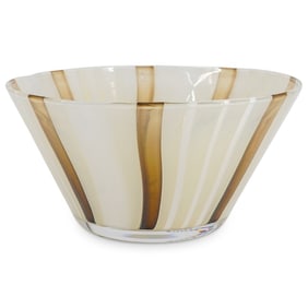 Kosta Boda Glass Bowl Vase By L.Lofgren