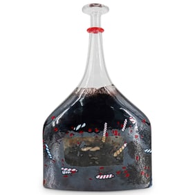 Kosta Boda Bertil Vallien "Satellite" Glass Vase