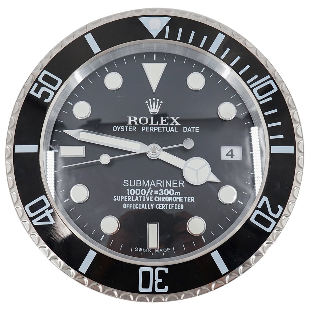 Rolex Style Submariner Wall Clock (1 of 8)