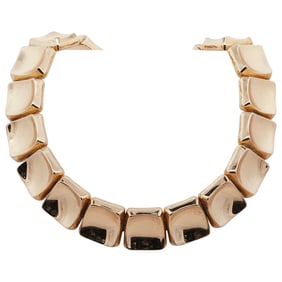 Vintage 1967 Christian Dior Gold Tone Choker Necklace