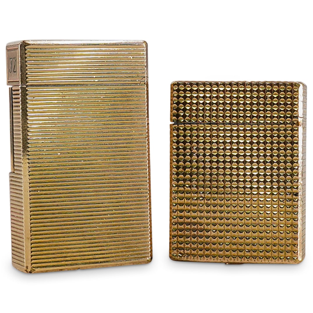 (2 Pc) S.T. Dupont Lighters (1 of 10)