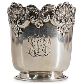 Antique Tiffany & Co. Sterling Silver Cup Or Planter