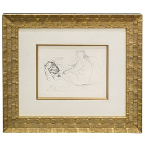 After Pablo Picasso (Spanish, 1881) Couple Limited Edition Lithograph