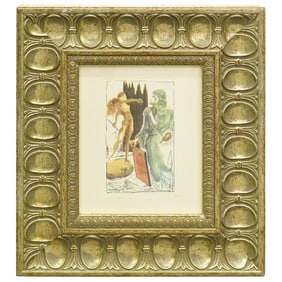 Salvador Dali (Spanish, 1904) "La Sainte Ecriture" Limited Edition Lithograph
