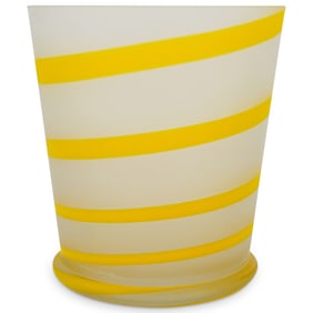 Murano Frosted Glass Vase