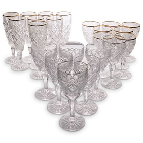 (24 Pc) Glass Stemware Set