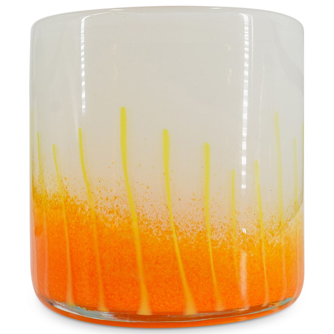 Henry Dean Contemporary Modern Glass Vase (1 of 7)