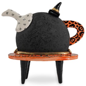 Hage Post Modern Ceramic Teapot Sculpture