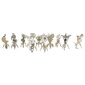 (11Pc) C. Royal Place Card Holders