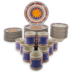 (48 Pc) Gibson Designs "Soleil" Porcelain Service