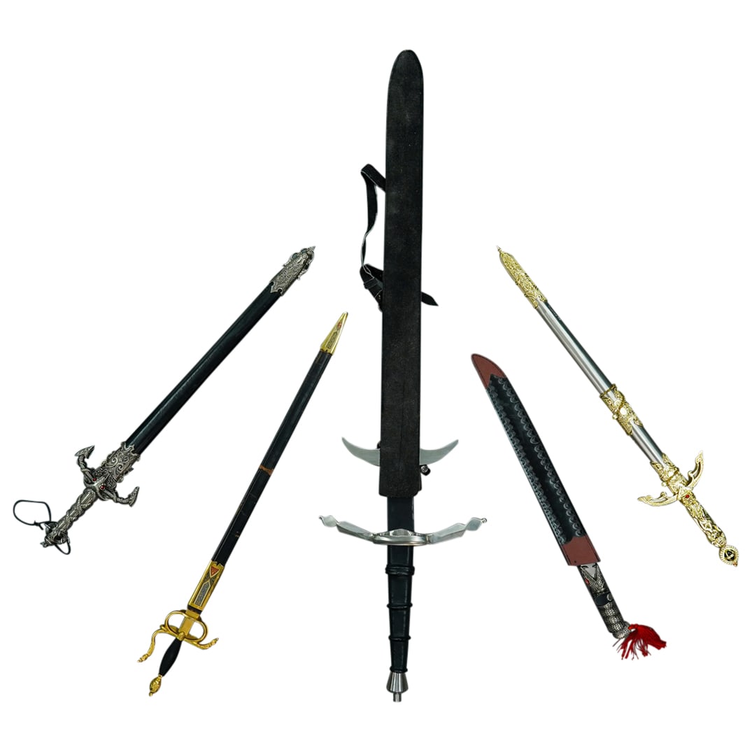 (5 Pc) European Style Swords (1 of 20)