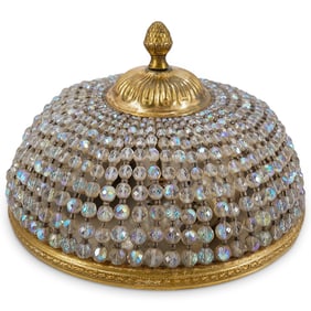 Beaded Flush Mount Light Fixture