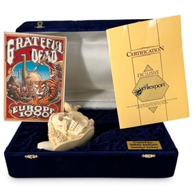 Ismail Baglan Custom Made Meerschaum & Horn Grateful Dead Pipe
