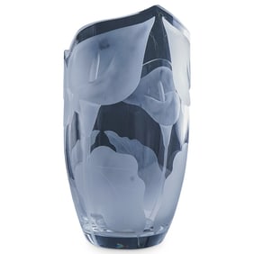 Eamonn Hartley For Waterford Crystal Limited Edition "Lilies" Vase