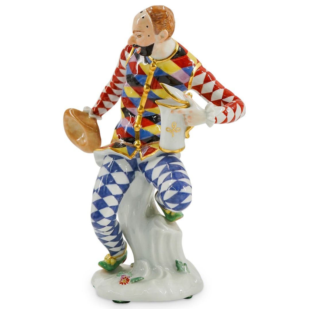 Limited Edition Meissen Porcelain Harlequin Figure (1 of 6)