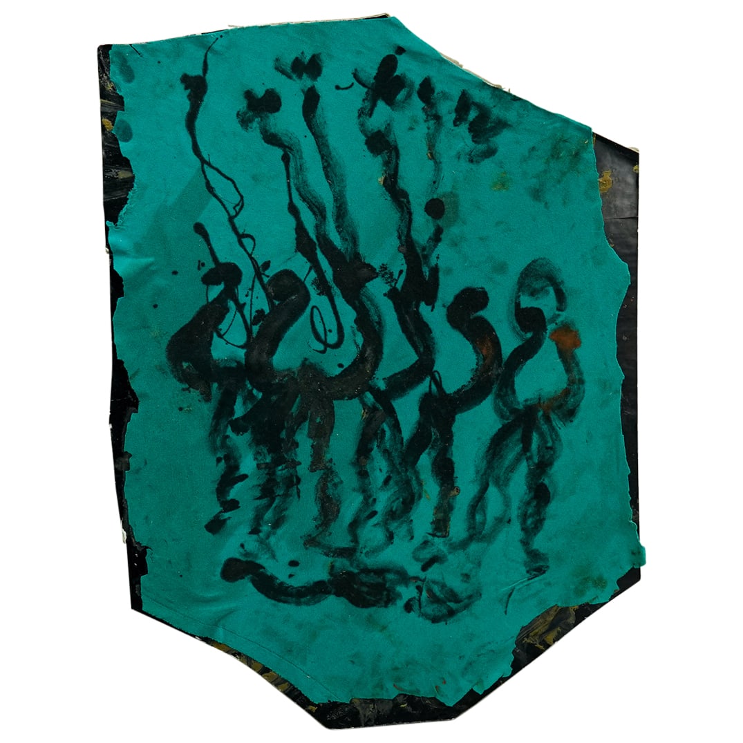 Purvis Young (American. 1943) Painting On Fabric (1 of 6)