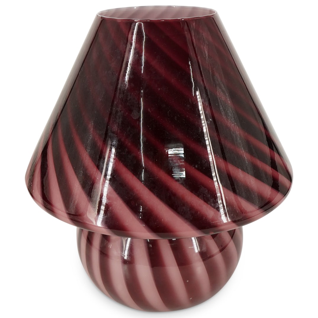 Murano Style Glass Table Lamp (1 of 9)